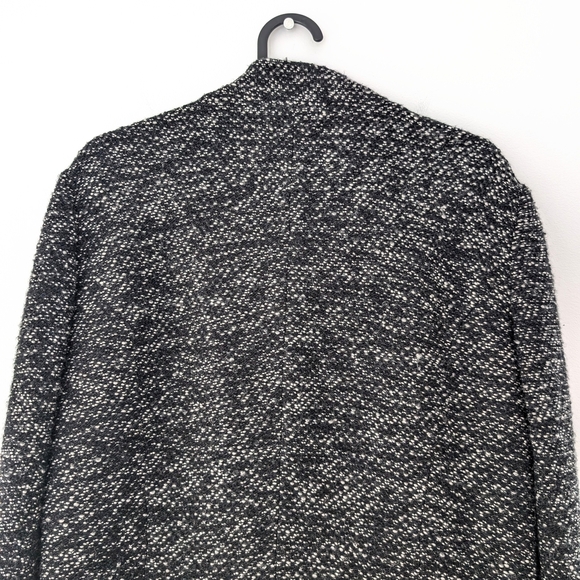 Emporio Armani Women's Black and White Wool Blend Jacket ~ Size 42 - Picture 7 of 10